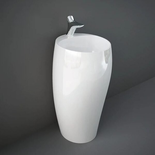 Rak Cloud Freestanding Wash Basin - 500mm Wide - 1 TH