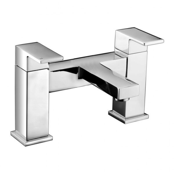 RAK Cubis Bath Filler Tap - 2 TH - Chrome