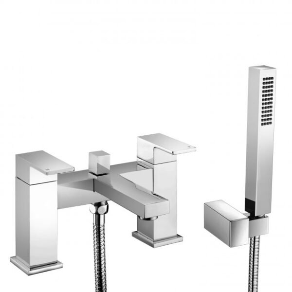 RAK Cubis Bath Shower Mixer Tap - 2 TH - Chrome