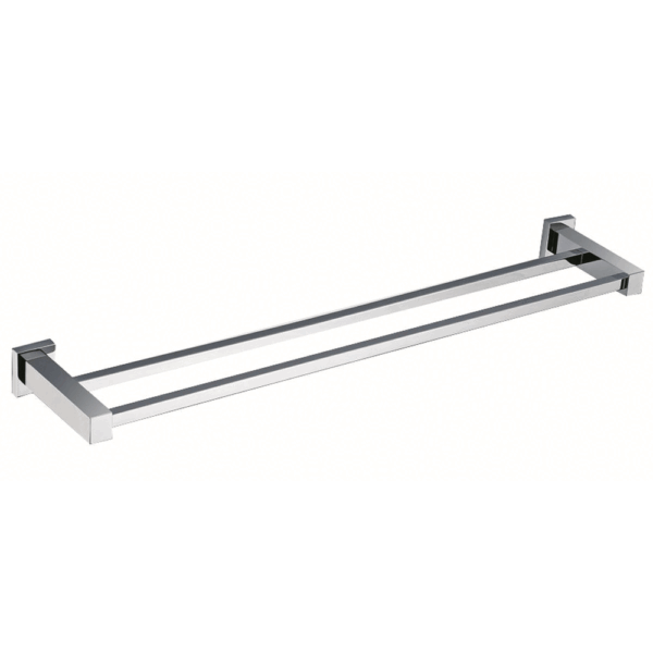RAK Cubis Double Towel Rail - 601mm Wide