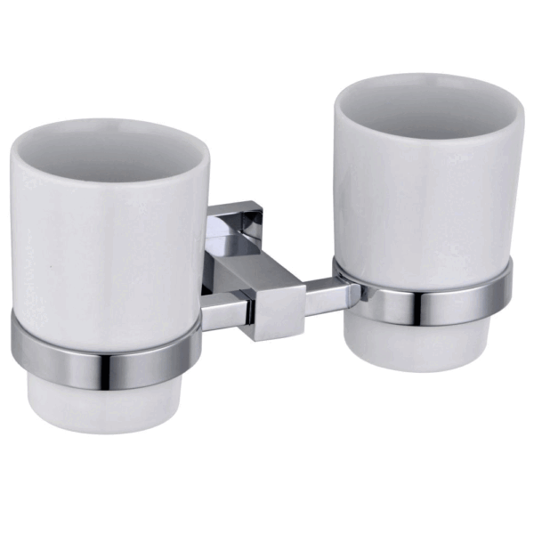 RAK Cubis Double Tumbler And Holder