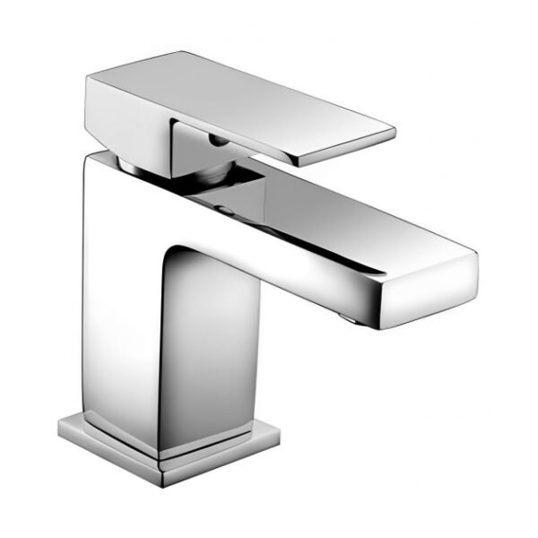 RAK Cubis Mono Basin Mixer Tap With Waste - 1 TH - Chrome