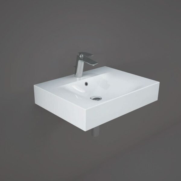 RAK Des Wall Hung Basin - Alpine White
