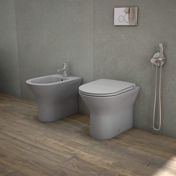 RAK Feeling Rimless Back To Wall Bidet - Image 3