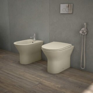 RAK Feeling Rimless Back To Wall Bidet - Image 4
