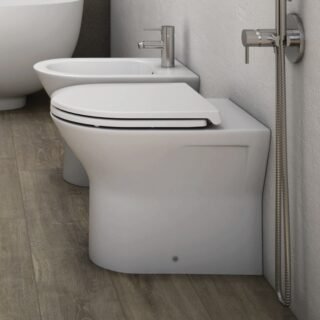 RAK Feeling Rimless Back To Wall Toilet With Soft Close Seat - Image 3