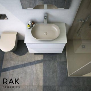 Rak Feeling Oval Countertop Basin - 550mm Wide - Image 2