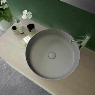 Rak Feeling Round Countertop Basin - 420mm Wide - Image 2