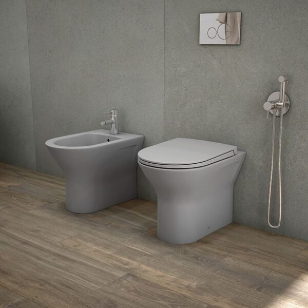Rak Feeling D Shaped Sandwich Soft Close Toilet Seat - Image 2