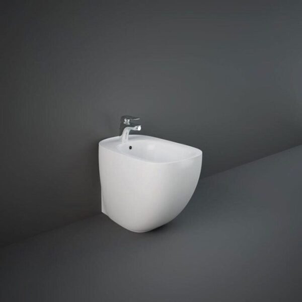 RAK Illusion Back To Wall Bidet - Alpine White
