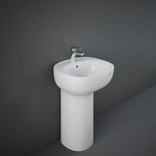 RAK Illusion Freestanding Basin - 540mm Wide - Alpine White