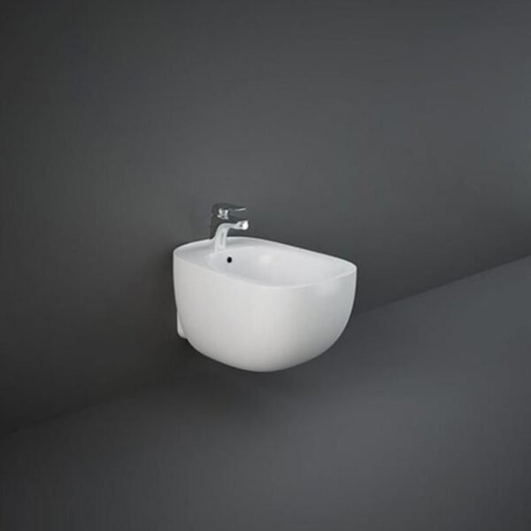 RAK Illusion Mini Wall Hung Bidet - Alpine White