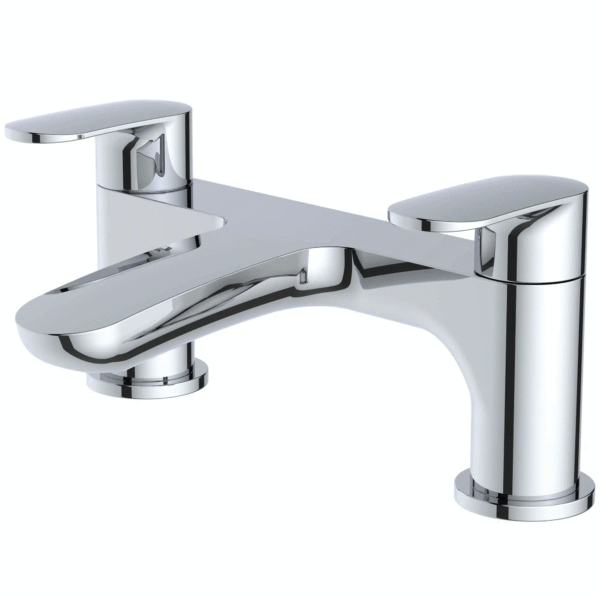 RAK Mercury Bath Filler Tap - 2 TH - Chrome