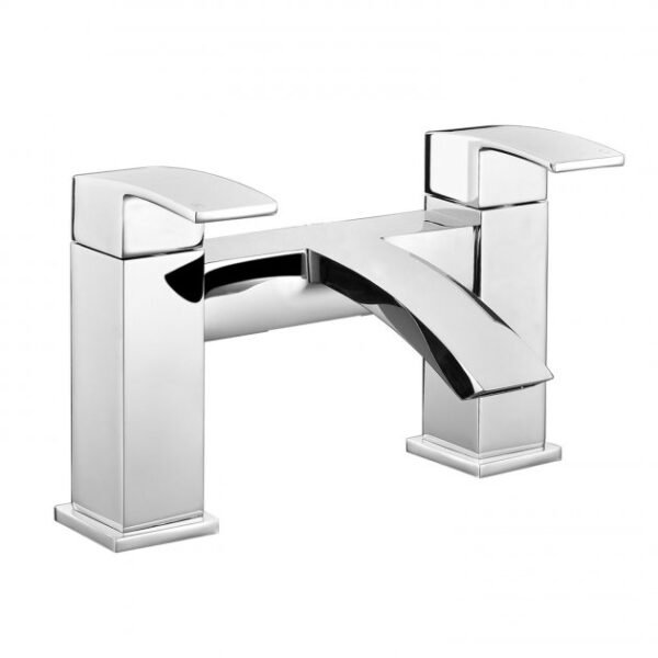 RAK Metropolitan Bath Filler Tap - 2 TH - Chrome