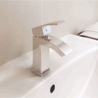 RAK Metropolitan Mini Mono Basin Mixer Tap - 1 TH - Chrome - Image 2