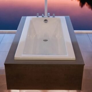 RAK Metropolitan Single Ended Bath - White - Image 2