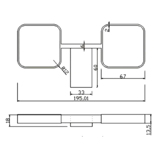 RAK Moon Double Tumbler And Holder - Image 2