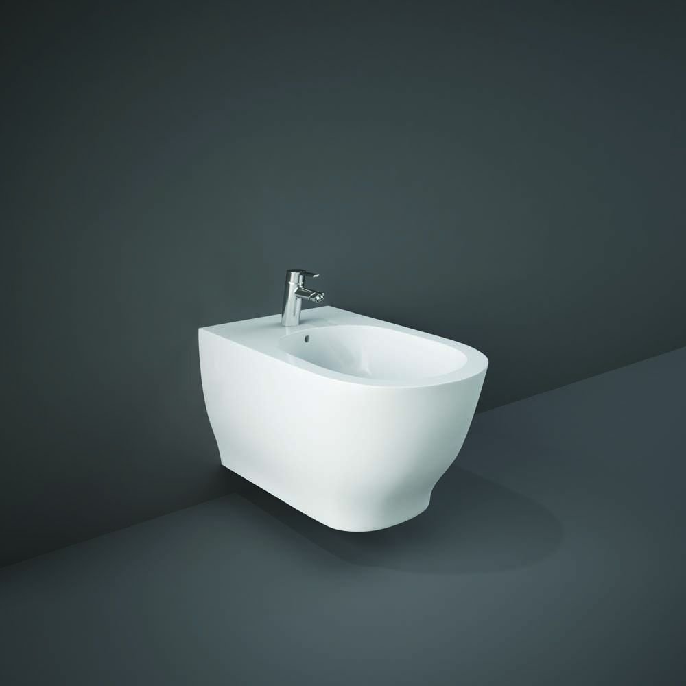 RAK Moon Wall Hung Bidet - Alpine White