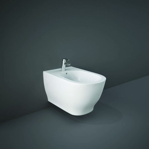 RAK Moon Mini Wall Hung Bidet - Alpine White