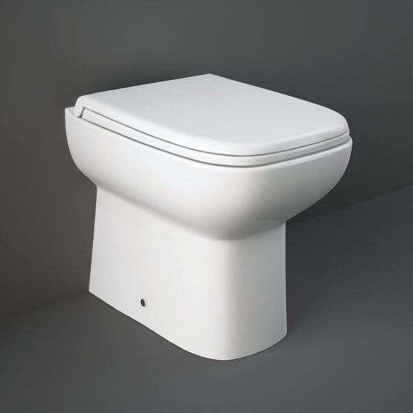 RAK Origin Back To Wall Toilet With Seat - White