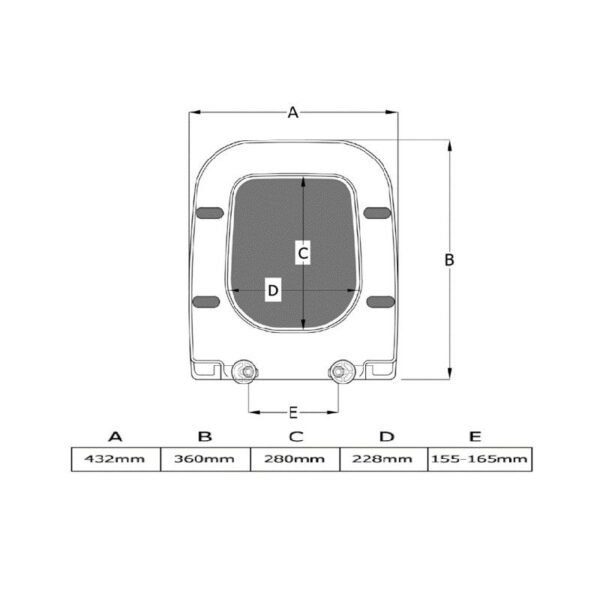 RAK Origin 62 Quick Release Soft Close Toilet Seat - White - Image 2