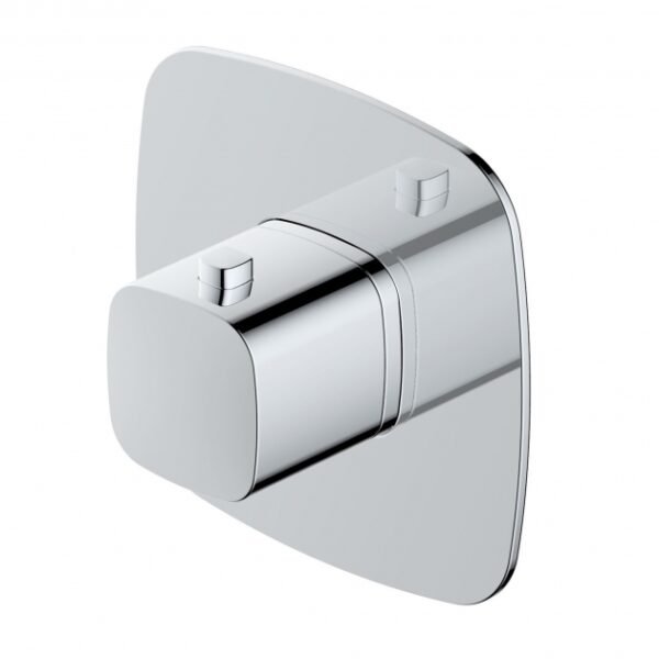 RAK Petit Square 1 Outlet Thermostatic Concealed Shower Valve