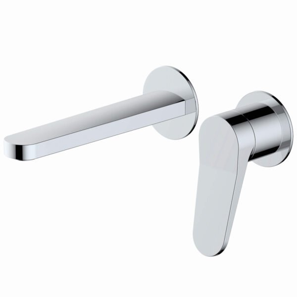 RAK Petit Round Wall Mounted Basin Mixer Tap - 2 TH