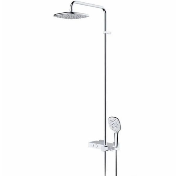RAK Petit Square Thermostatic Shower Column