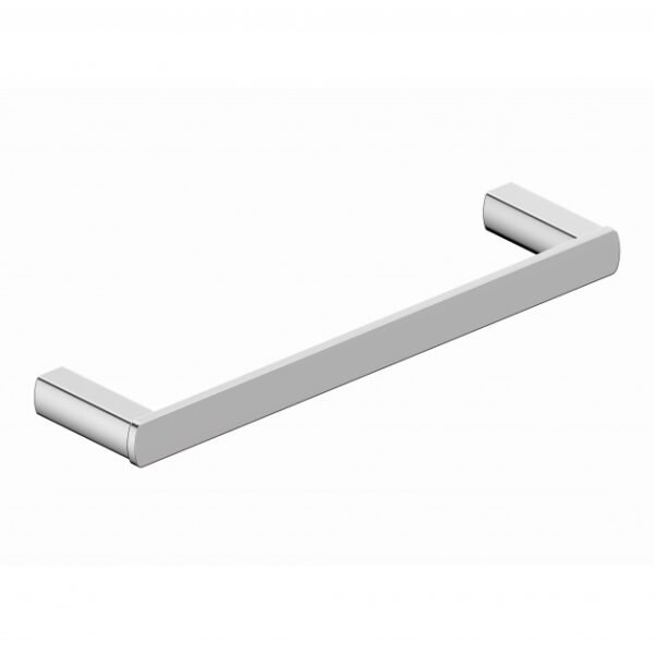RAK Petit Square Single Towel Rail - 240mm Wide