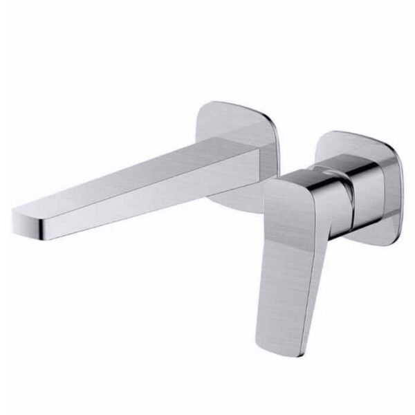 RAK Petit Square Wall Mounted Basin Mixer Tap - 2 TH