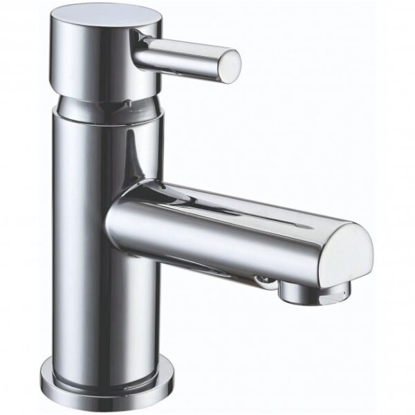 RAK Prima Mini Mono Basin Mixer Tap With Waste - 1 TH - Chrome