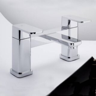 RAK Resort Bath Filler Tap - 2 TH - Chrome - Image 2