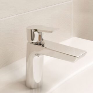 RAK Resort Mono Basin Mixer Tap - 1 TH - Chrome - Image 4