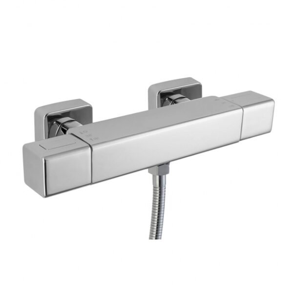 RAK Resort Thermostatic Exposed Shower Valve - Chrome