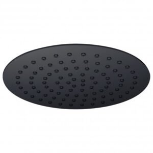 RAK Round Fixed Shower Head – ?300mm - Matt Black