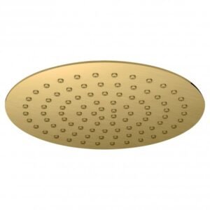 RAK Round Fixed Shower Head – ?300mm - Brushed Gold