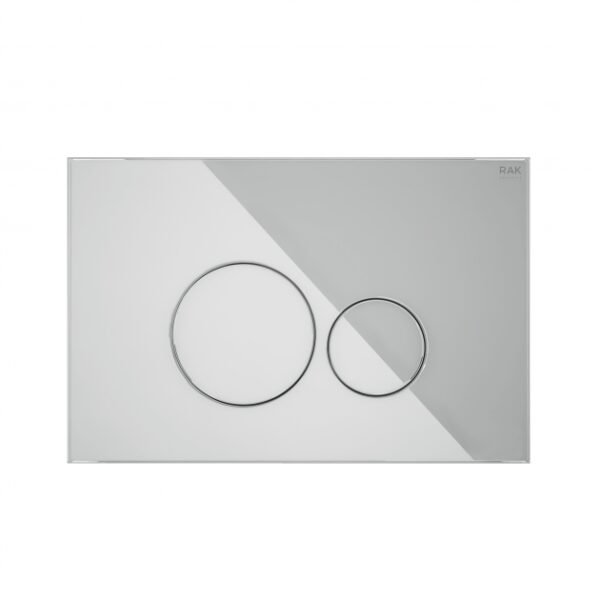 RAK Ecofix Round Dual Flush Plate