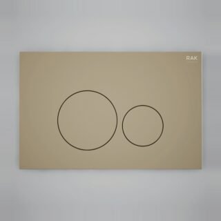 RAK Ecofix Round Push Button Dual Flush Plate - Image 4