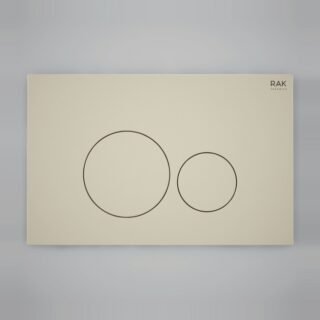 RAK Ecofix Round Push Button Dual Flush Plate - Image 3