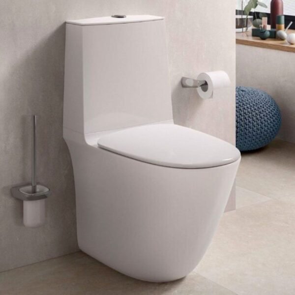 RAK Sensation Soft Close Toilet Seat - White - Image 2