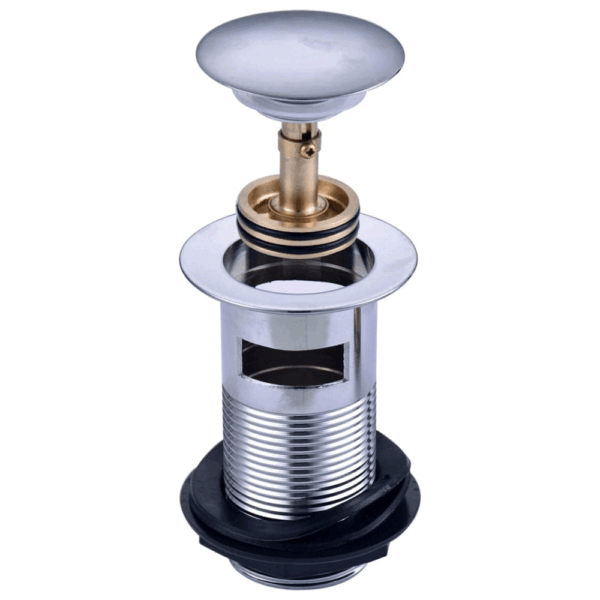 RAK Deluxe Slotted Click Clack Basin Waste - Chrome
