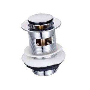 RAK Central Slotted Click Clack Basin Waste - Chrome