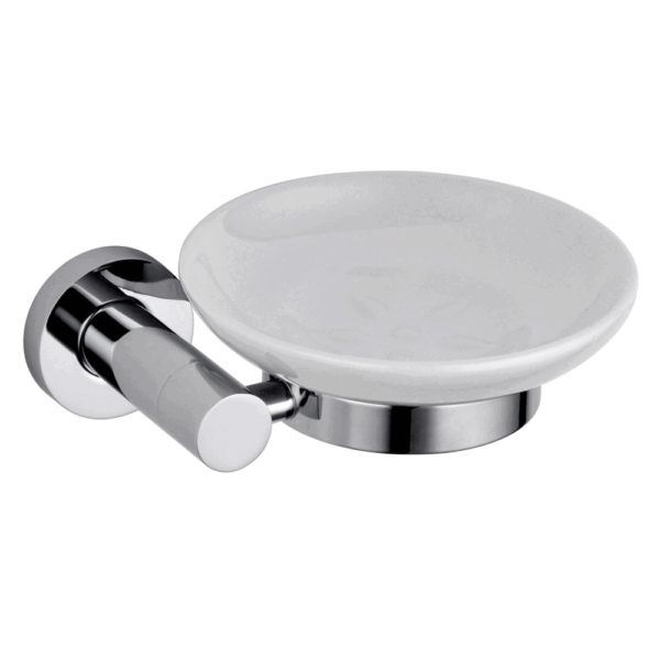 RAK Sphere Soap Dish And Holder - Chrome