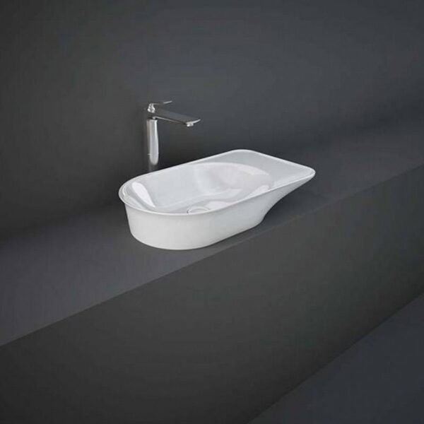 Rak Valet Oval Countertop Basin - 640mm Wide - No TH
