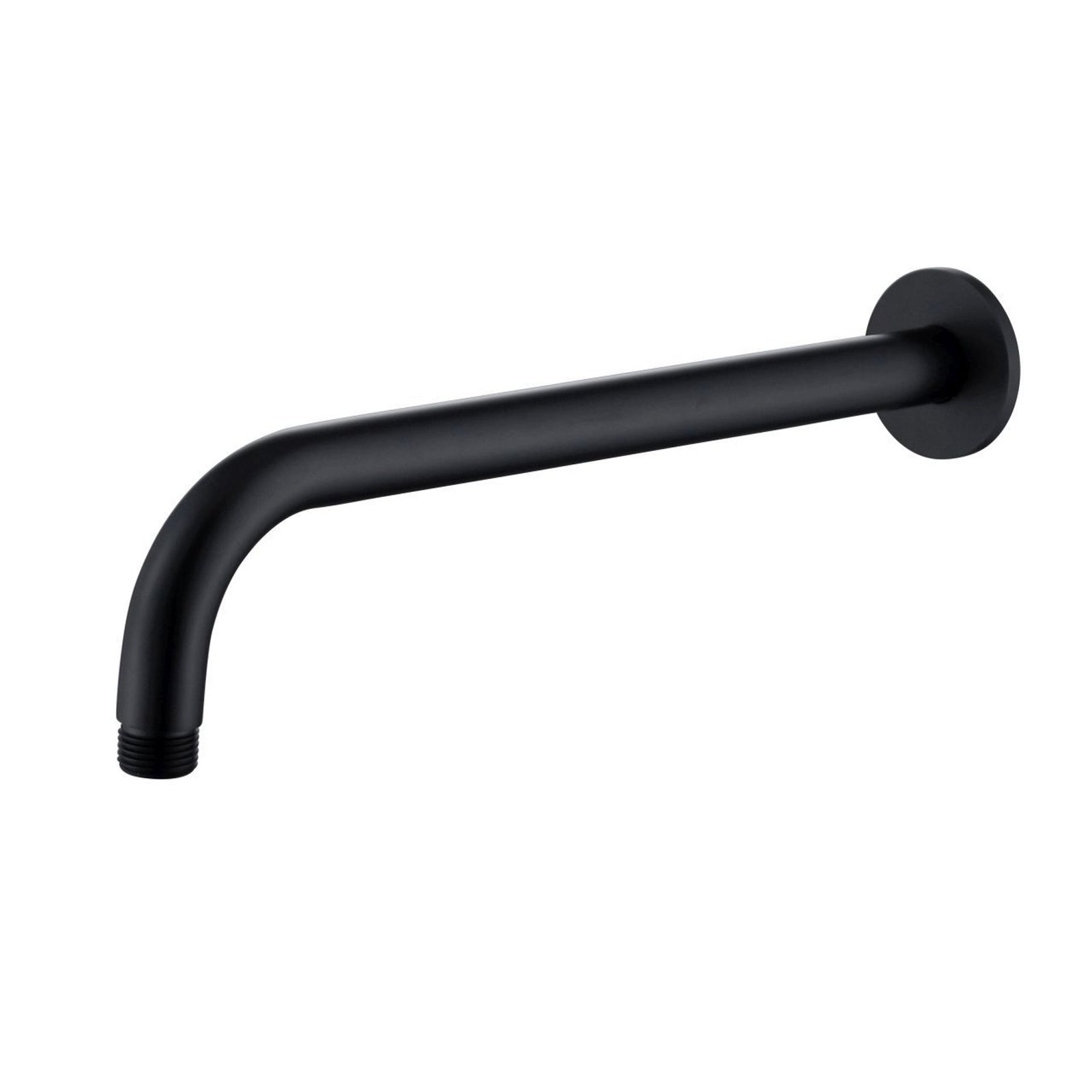 RAK Wall Mounted Shower Arm – 300mm Long - Matt Black