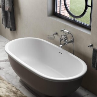 RAK Washington Freestanding Bath - 1560mm x 810mm - Image 5