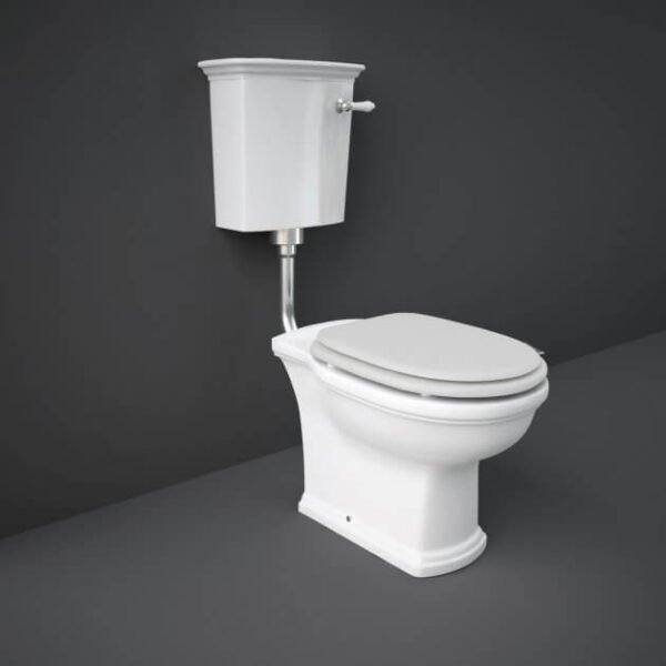 RAK Washington Low Level Toilet With Soft Close Seat - Alpine White