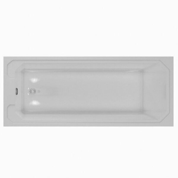 Rak Washington Single Ended Bath With Legs - Alpine White