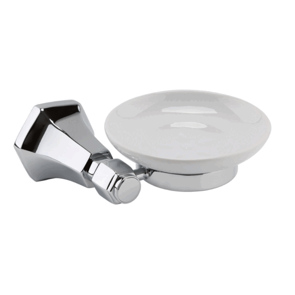 RAK Washington Soap Dish And Holder - Chrome
