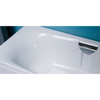 Carron Echelon Double Ended Bath With Overflow - No TH - White - Image 3